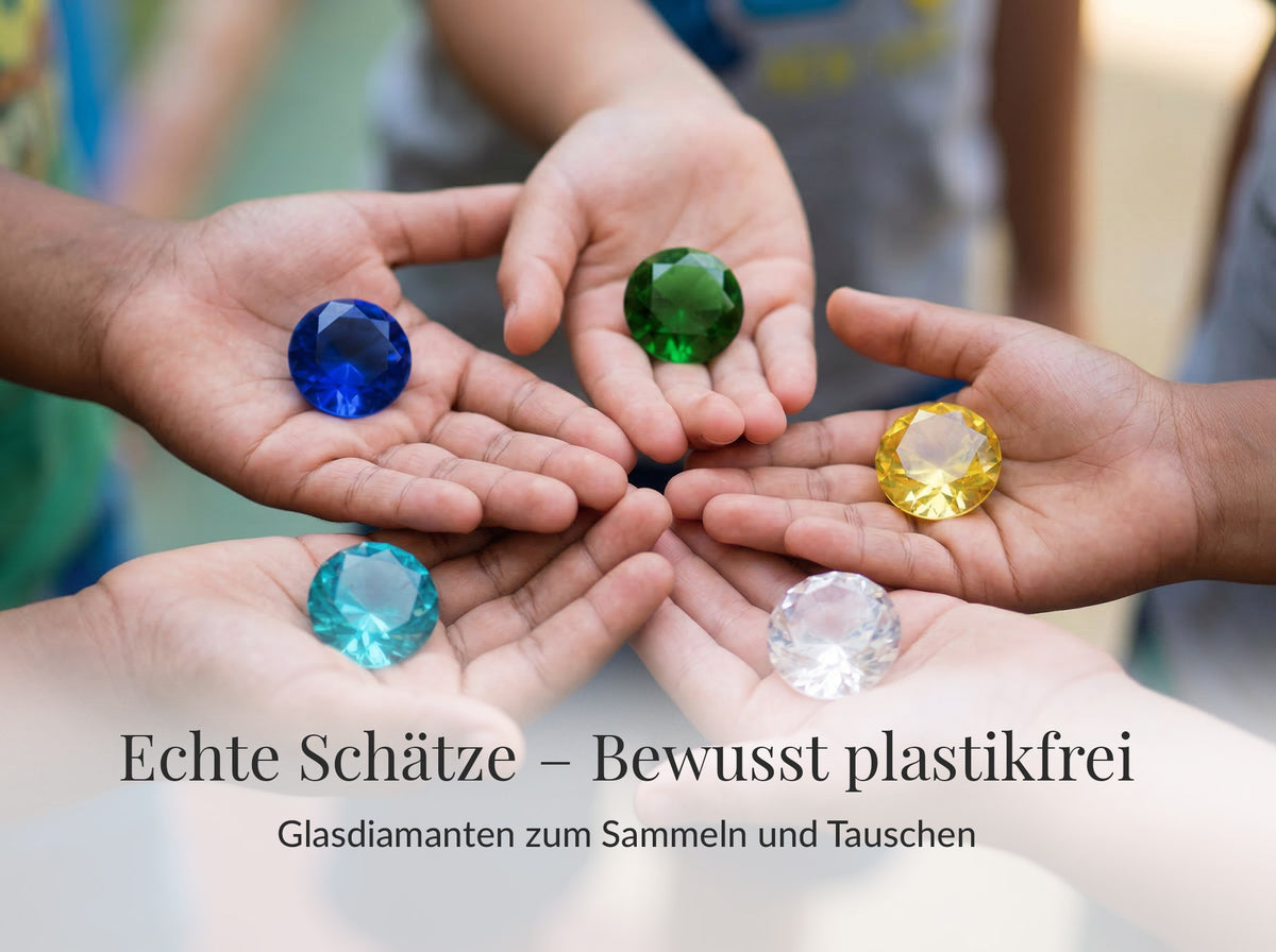 Wichtel-Schatz – Glasdiamant für Wichteltür, Adventskalender & Nikolausstiefel